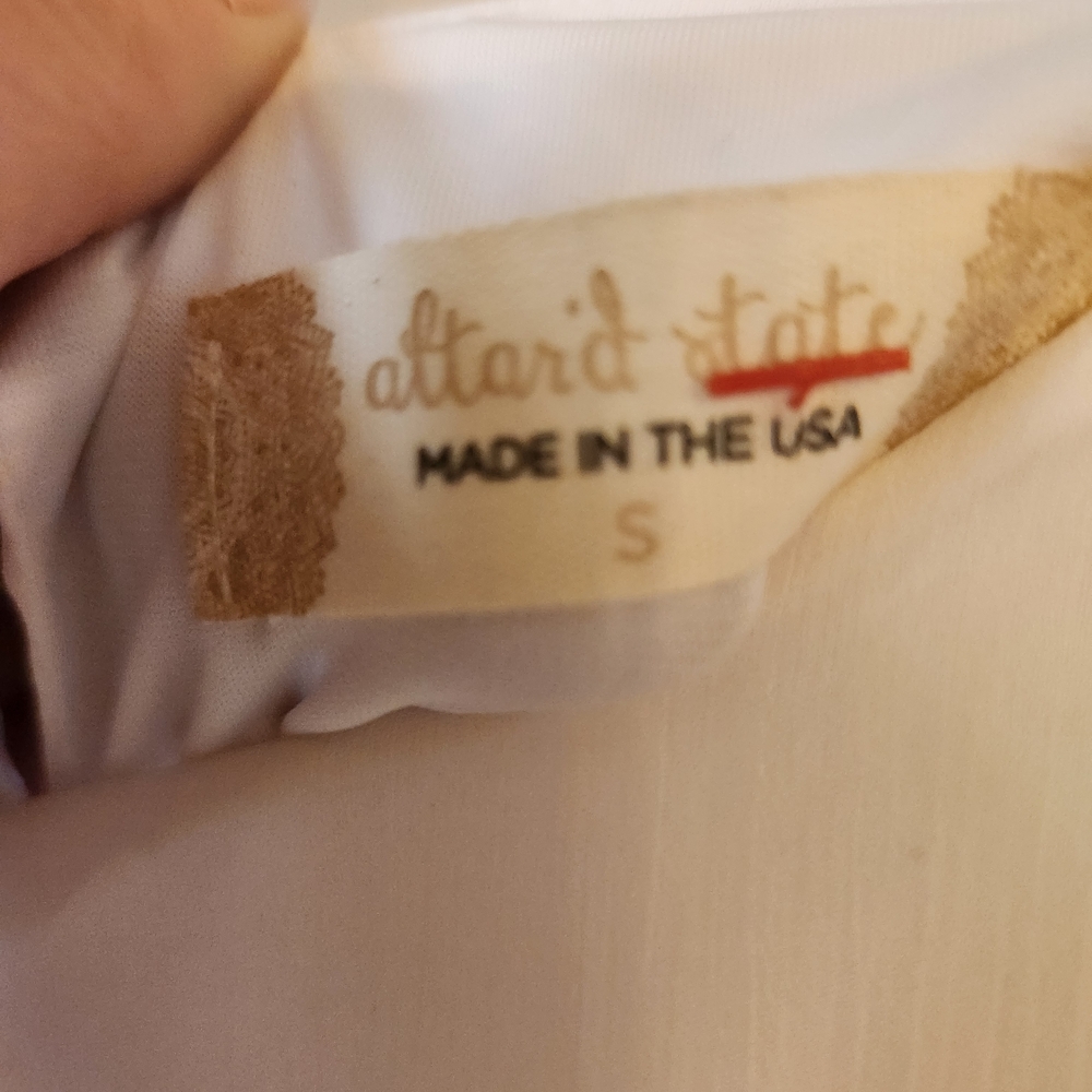 Altar'd State White Mini Dress - Picture 2 of 3